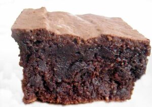 sütemény a brownie