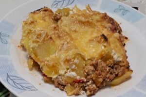 Darált húsos rakott krumpli darálthúsos rakott krumpli