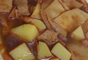 Lebbencsleves hagyományosan lebbencsleves