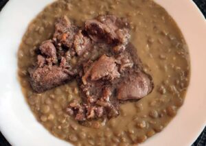 Lencsefőzelék recept lencsefőzelék