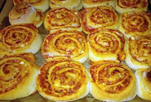 pizzás csiga