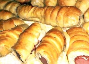 Virsli kabátban Virsli tésztában
